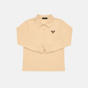 Kit 4 Camisetas Manga Longa Gola Polo Infantil Menino