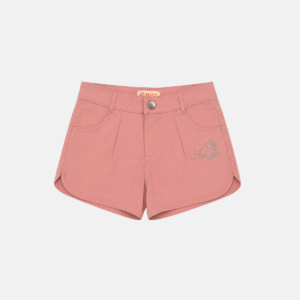Short Sarja Strass Infantil Menina
