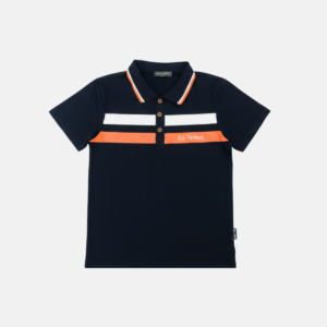 Camiseta Gola Polo Duas Faixa Juvenil Menino