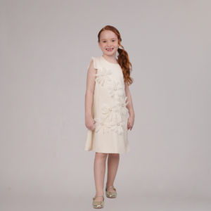 Vestido Flores Midi Infantil Menina