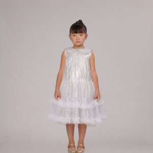 Vestido Paite com Tule Infantil Menina