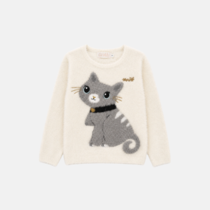 Kit 4 Tricôs Pelinho Gatinho Infantil Menina