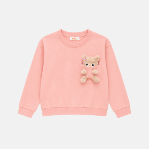 Kit 4 Blusas Moletom Pelucia Infantil Menina