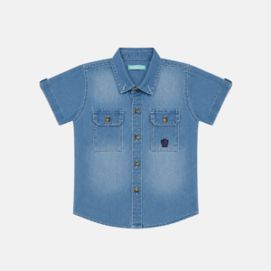 Kit 3 Camisetas Gola Polo Jeans Baby Menino