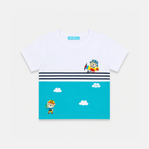 Kit 3 Camisetas Nuvem Baby Menino