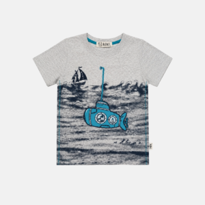 Kit 3 Camisetas Submarino Baby Menino