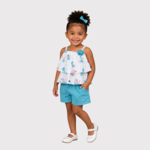 Kit 3 Conjuntos Fada Baby Menina