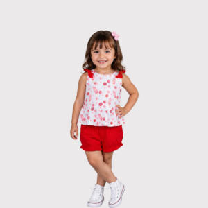 Kit 3 Conjuntos Picole Baby Menina