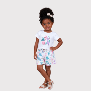 Kit 3 Conjuntos Lhama Baby Menina
