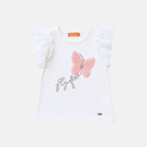 Blusa Borboleta Paite Infantil Menina