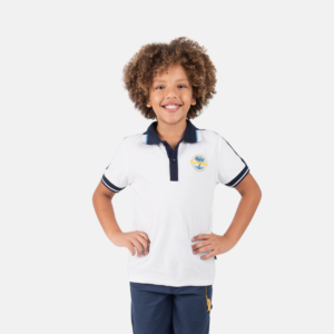 Camiseta Gola Polo Juvenil Menino
