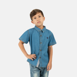 Camisa Gola Polo Jeans Infantil