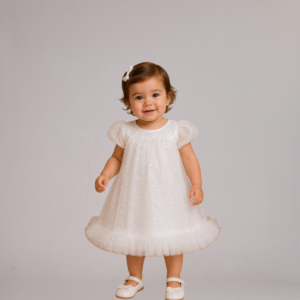 Kit 3 Vestidos de Festa Paite e Tule Baby Menina