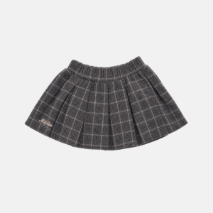 Kit 3 Saias Flanelada Xadrez Baby Menina