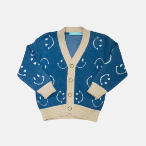 Sueter Tricô Smile Botões Baby Menino