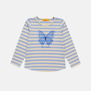 Kit 3 Blusas Borboleta Manga Longa Baby Menina