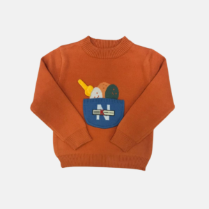 Sueter Trico Bolso Baby Menino