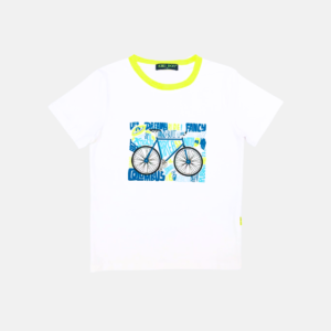 Camiseta Bicicleta Infantil Menino