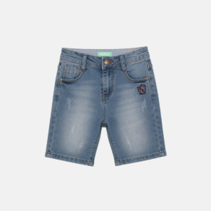Kit 3 Bermudas Jeans Baby Menino
