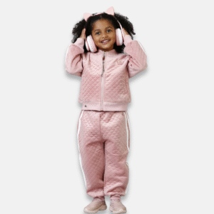 Conjunto Moletom Veludo Infantil Menina