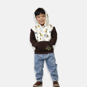 Moletom Dinossauro Com Capuz Baby Menino