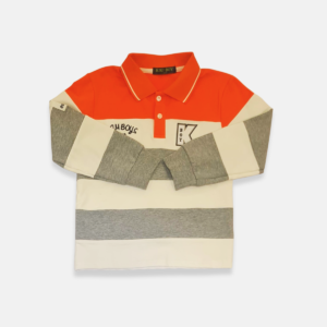 Camisa Polo Infantil Manga Longa Menino