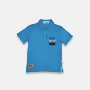 Camiseta Gola Polo Bolso Baby Menino