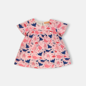 Blusa Animais Marinhos Baby Menina