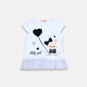 Blusinha Coração Baby Menina