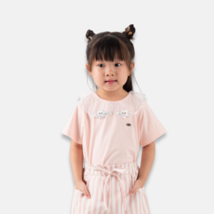 Blusinha Gola Princesa Infantil Menina