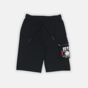 Bermuda de Moletom  Bolso Juvenil Menino