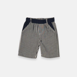 Bermuda de Sarja com Listras Baby Menino