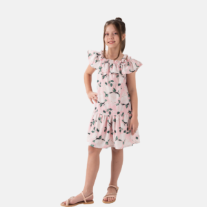 Vestido Floral Infantil Verão