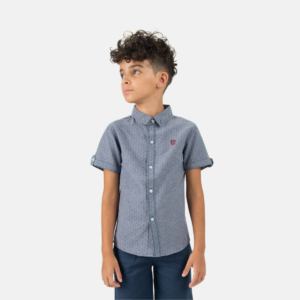 Camisa Social Gola Polo Infantil