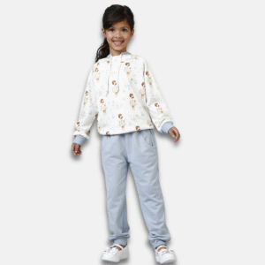 Conjunto Moletom com Capuz Bailarina Infantil Menina