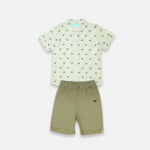 Conjunto Gola Padre Helicoptero Baby Menino