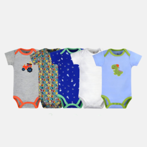 Kit 5 Body Manga Fun Baby Menino