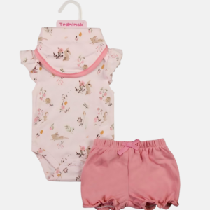 kit 3 Peças Bunny Baby Menina