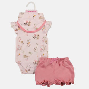 kit 3 Peças Bunny Baby Menina